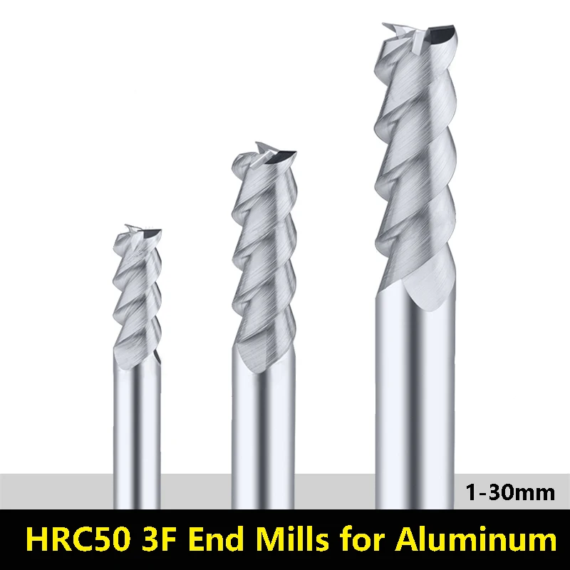 BEYOND Tungsten Steel 3 Flute End Mills Aluminum HRC50 CNC Solid Carbide Milling Cutter Straight Shank Endmill 1mm 2mm 20mm
BEYOND Tungsten Steel 3 Flute End Mills Aluminum HRC50 CNC Solid Carbide Milling Cutter Straight Shank Endmill 1mm 2mm 20mm