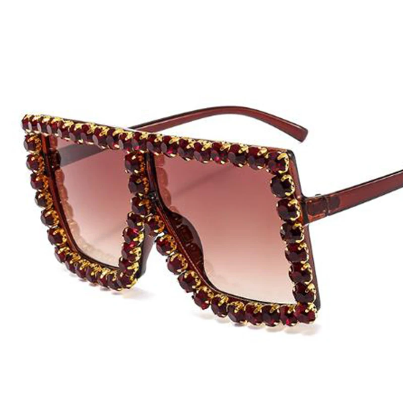 Square Oversized Sunglasses Fashion Shades Colorful Rhinestone Full Frame Sun Glasses Women Big Frame Vintage Glasses Women UV
Square Oversized Sunglasses Fashion Shades Colorful Rhinestone Full Frame Sun Glasses Women Big Frame Vintage Glasses Women UV