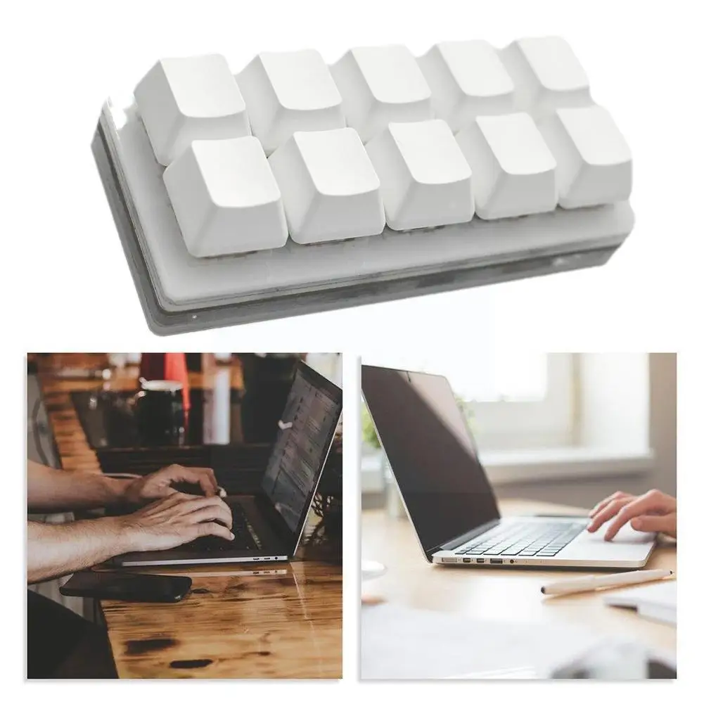DIY 10 Keys Mini Keyboard to Copy and Paste Shortcut Password Mechanical One-key Keys F2U4
DIY 10 Keys Mini Keyboard to Copy and Paste Shortcut Password Mechanical One-key Keys F2U4