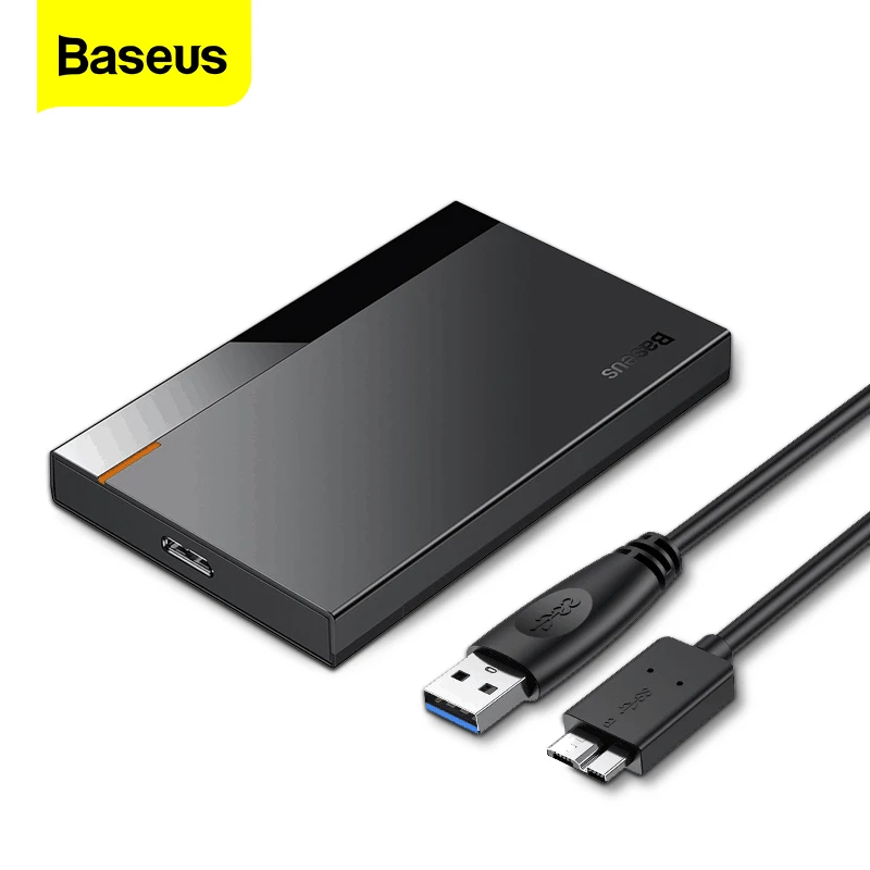 Baseus HDD Case 2.5 SATA to USB 3.0 Type C 3.1 Adapter HDD Enclosure External Hard Disk Case 6TB HD Hard Drive SSD HDD Box Caddy
Baseus HDD Case 2.5 SATA to USB 3.0 Type C 3.1 Adapter HDD Enclosure External Hard Disk Case 6TB HD Hard Drive SSD HDD Box Caddy