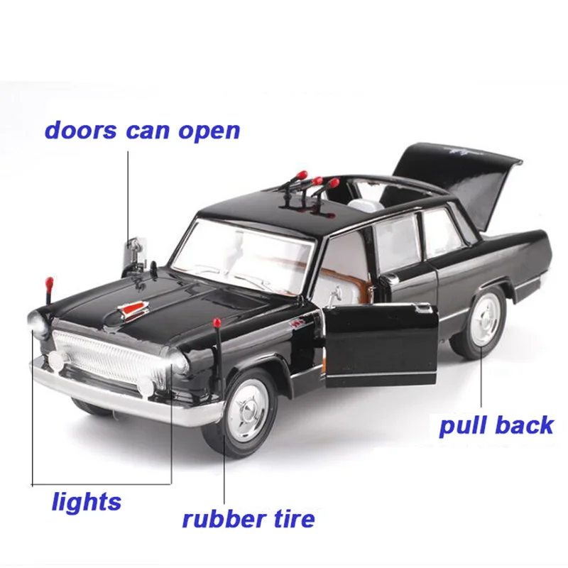 1/32 Metal Alloy China Classic red flag sedan parade Auto Car Model Pull back Model Diecast Vehicles Toys F Children toy model
1/32 Metal Alloy China Classic red flag sedan parade Auto Car Model Pull back Model Diecast Vehicles Toys F Children toy model