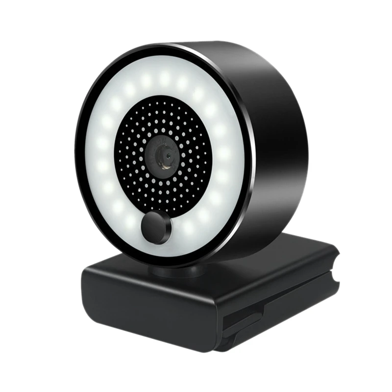 S9 Web Camera Auto Focus Ring decoration Fill-in Lighting Video Webcam 2K Live Broadcast
S9 Web Camera Auto Focus Ring decoration Fill-in Lighting Video Webcam 2K Live Broadcast