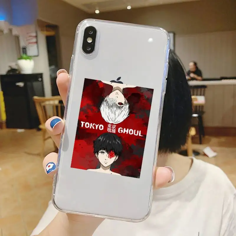 Tokyo Ghoul Japan anime Phone Case Transparent for iPhone 6 7 8 11 12 s mini pro X XS XR MAX Plus
Tokyo Ghoul Japan anime Phone Case Transparent for iPhone 6 7 8 11 12 s mini pro X XS XR MAX Plus