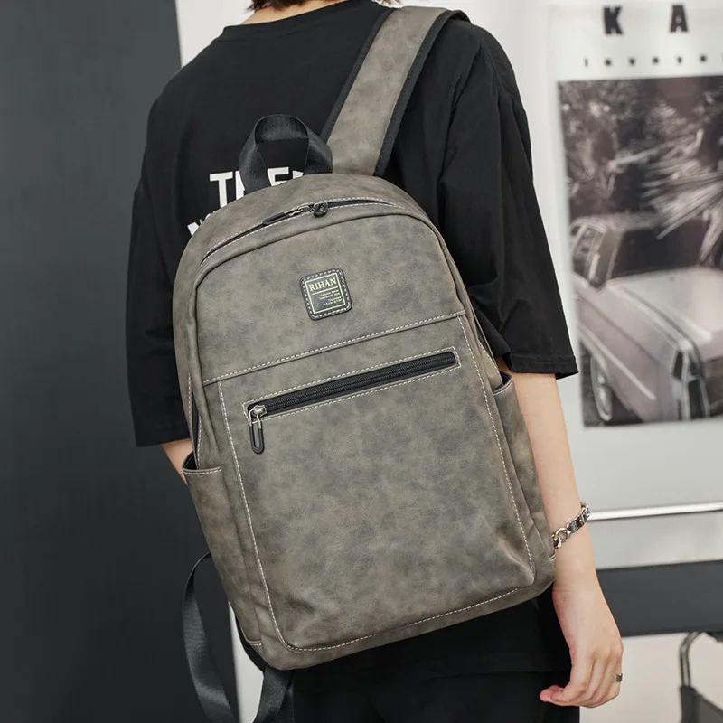LEBSGE Fashion Men's High Quality Pu Leather Backpack Fashion Simple Large Capacity Leather Leisure Travel Backpack Computer Bag
LEBSGE Fashion Men's High Quality Pu Leather Backpack Fashion Simple Large Capacity Leather Leisure Travel Backpack Computer Bag