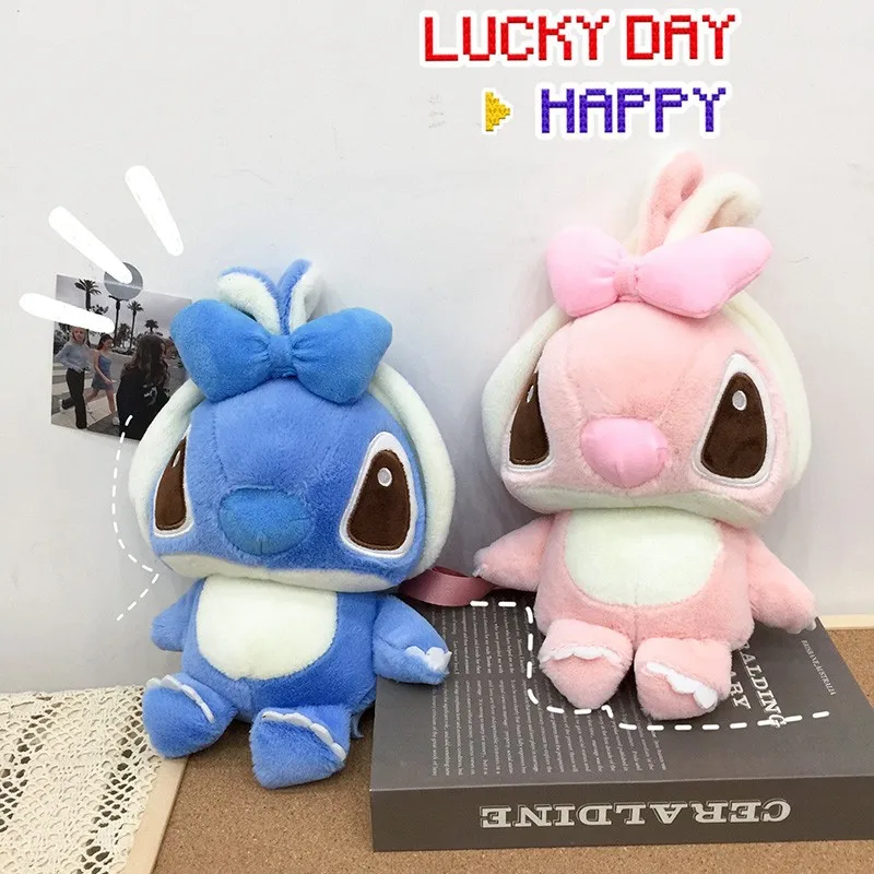New Disney Cartoon characters cute Lilo&Stitch Bag Girl's single shoulder cross - slung cartoon bag backpack
New Disney Cartoon characters cute Lilo&Stitch Bag Girl's single shoulder cross - slung cartoon bag backpack