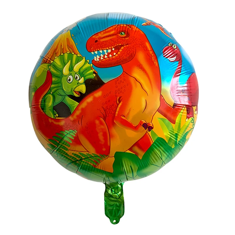 10pcs 18inch Dinosaur Foil Balloons Round Helium Balloon Children Birthday Party Supplies Toys gifts Decoration Jurassic Globos
10pcs 18inch Dinosaur Foil Balloons Round Helium Balloon Children Birthday Party Supplies Toys gifts Decoration Jurassic Globos