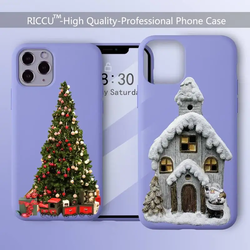 Cartoon Christmas Deer Lovely Back Phone Case For iPhone 11 12 13 mini 13 Pro Max X XR XS 8 7 Plus Candy purple Silicone Covers
Cartoon Christmas Deer Lovely Back Phone Case For iPhone 11 12 13 mini 13 Pro Max X XR XS 8 7 Plus Candy purple Silicone Covers