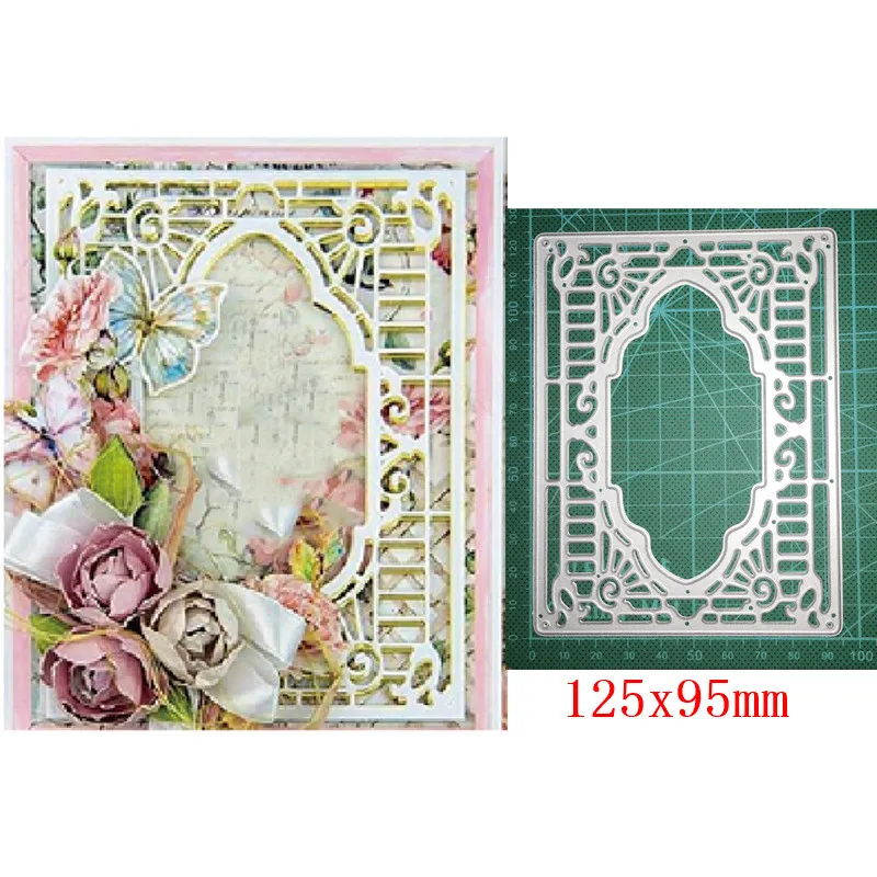 metal cutting dies cut die mold Lace Background Frame Decoration Scrapbook paper craft knife mould blade punch stencils dies
metal cutting dies cut die mold Lace Background Frame Decoration Scrapbook paper craft knife mould blade punch stencils dies