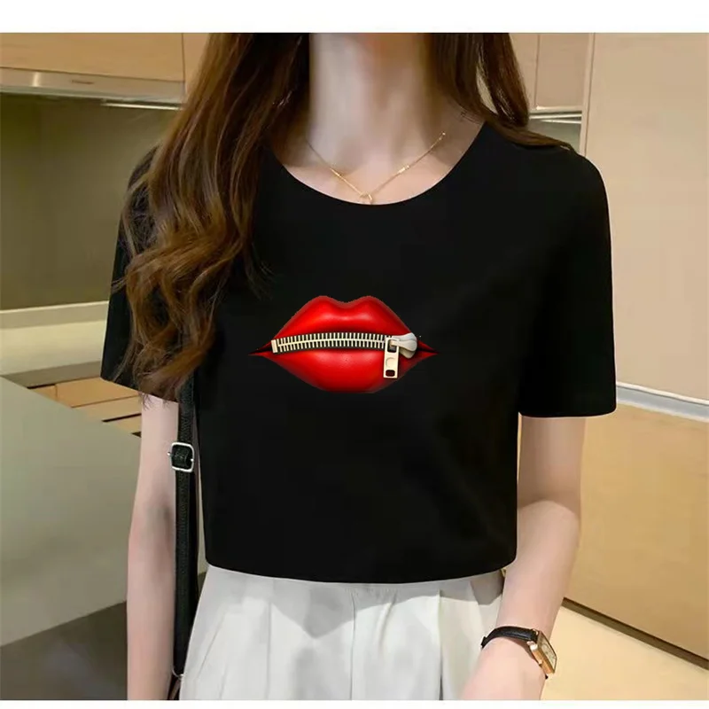Ladies Pure Cotton White T-Shirt Ladies Casual Printed T-Shirt Short Sleeve Harajuku Women Summer Ultra-thin Sweat Absorbent
Ladies Pure Cotton White T-Shirt Ladies Casual Printed T-Shirt Short Sleeve Harajuku Women Summer Ultra-thin Sweat Absorbent
