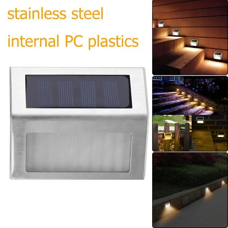 3LED 6LED Stainless Steel Solar Garden Light Lamps for Outdoor Illuminates Stairs Paths Deck Patio LED Solar Power Street Light
3LED 6LED Stainless Steel Solar Garden Light Lamps for Outdoor Illuminates Stairs Paths Deck Patio LED Solar Power Street Light