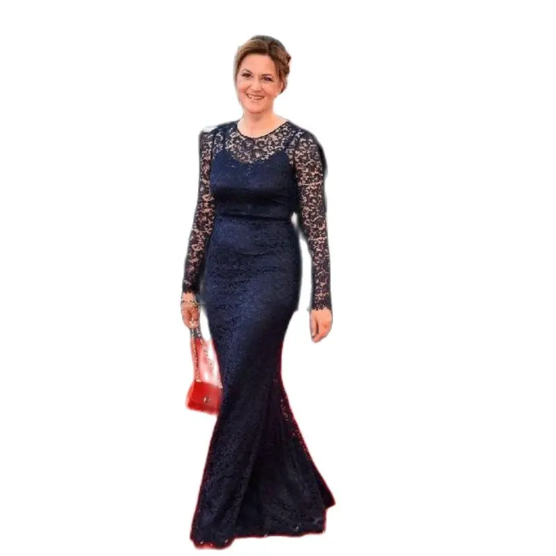 Wholesale Elegant Long Sleeve Lace Martina Gedeck Blue Plus Size Mother of the Bridesmaid Dress Formal Dresses
Wholesale Elegant Long Sleeve Lace Martina Gedeck Blue Plus Size Mother of the Bridesmaid Dress Formal Dresses