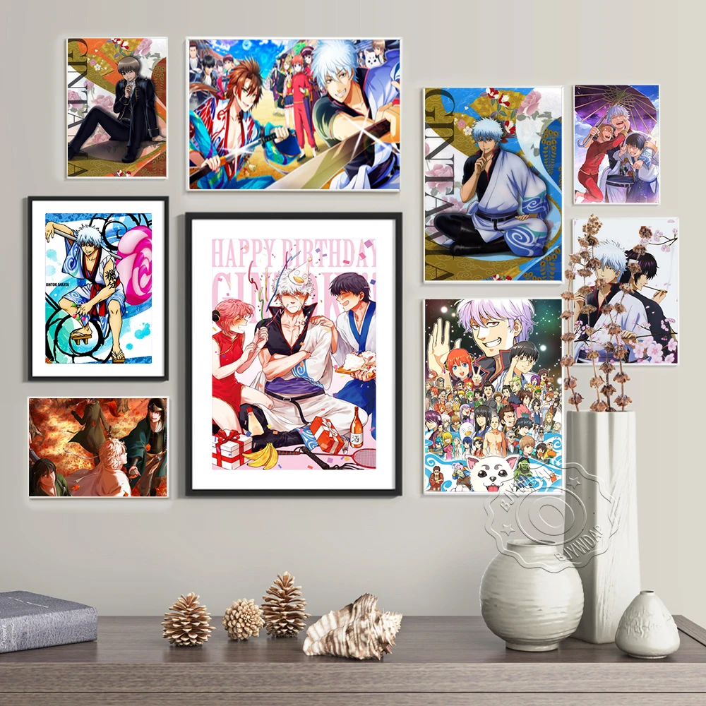 Gintama Comic Art Prints Poster, Japanese Cartoon Manga Character Anime Wall Picture, Children Room Home Decor, Otaku Gift Idea
Gintama Comic Art Prints Poster, Japanese Cartoon Manga Character Anime Wall Picture, Children Room Home Decor, Otaku Gift Idea