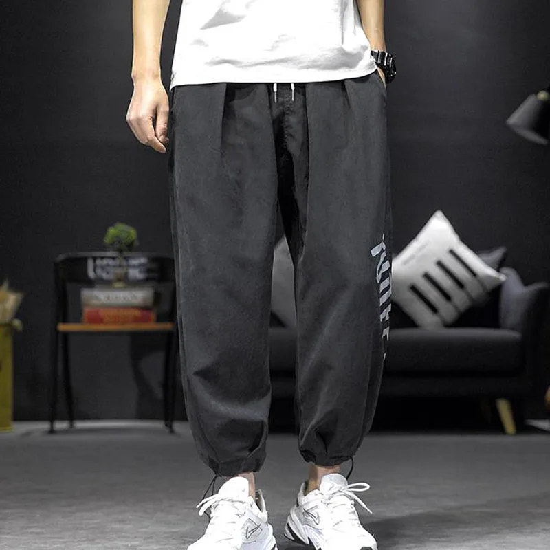 Men ankle-length pants loose 2021 new spring and autumn letter thin male casual trousers Korean style plus size 4XL 5XL n24
Men ankle-length pants loose 2021 new spring and autumn letter thin male casual trousers Korean style plus size 4XL 5XL n24