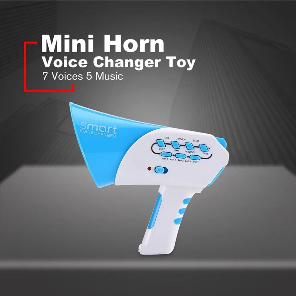 Magic Voice Changer Multi-channel Voice Changer Intelligence Handheld Loudspeaker 7 Sounds 5 Music Child Voice Converter
Magic Voice Changer Multi-channel Voice Changer Intelligence Handheld Loudspeaker 7 Sounds 5 Music Child Voice Converter