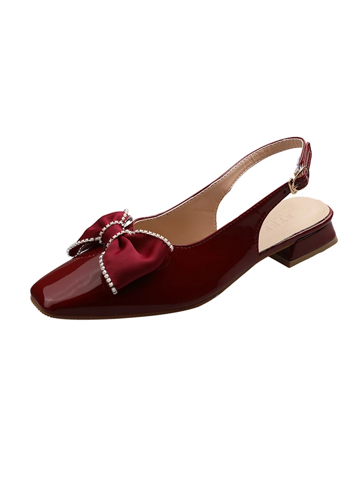 Women's Shoes Sandals 2021 New Spring Square Toe Fashion Bow Flashing Diamond Thick Heel Non-slip Roman Shoes
Women's Shoes Sandals 2021 New Spring Square Toe Fashion Bow Flashing Diamond Thick Heel Non-slip Roman Shoes