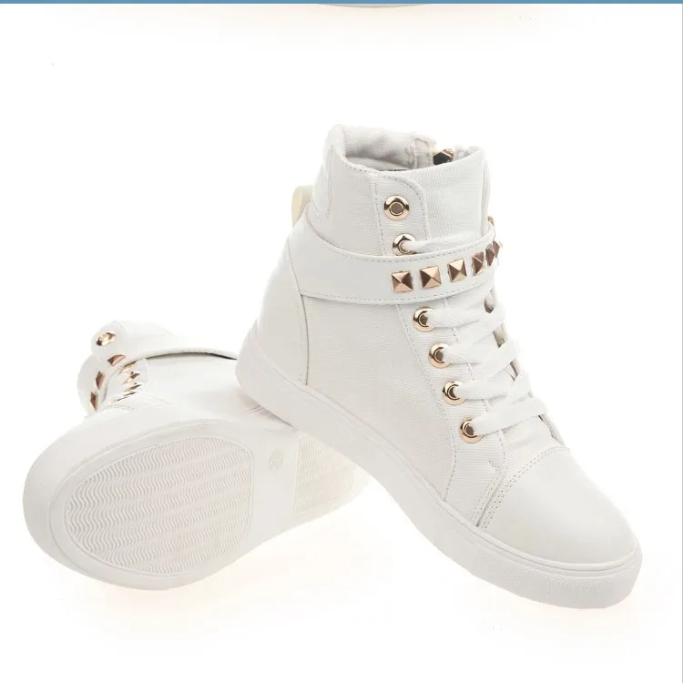 Spring and Summer High-top Shoes Girls Children Students Canvas Shoes Casual Sports Shoes White Shoes Sneaker Zapatos De Mujer
Spring and Summer High-top Shoes Girls Children Students Canvas Shoes Casual Sports Shoes White Shoes Sneaker Zapatos De Mujer