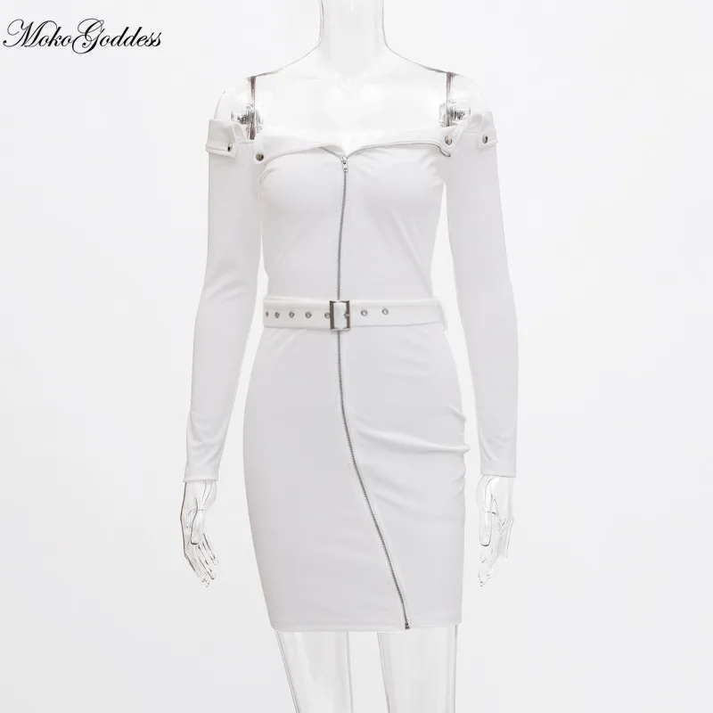 2020 long sleeve slash neck sexy mini dress with belt zipper patchwork autumn winter women streetwear party club outfi
2020 long sleeve slash neck sexy mini dress with belt zipper patchwork autumn winter women streetwear party club outfi