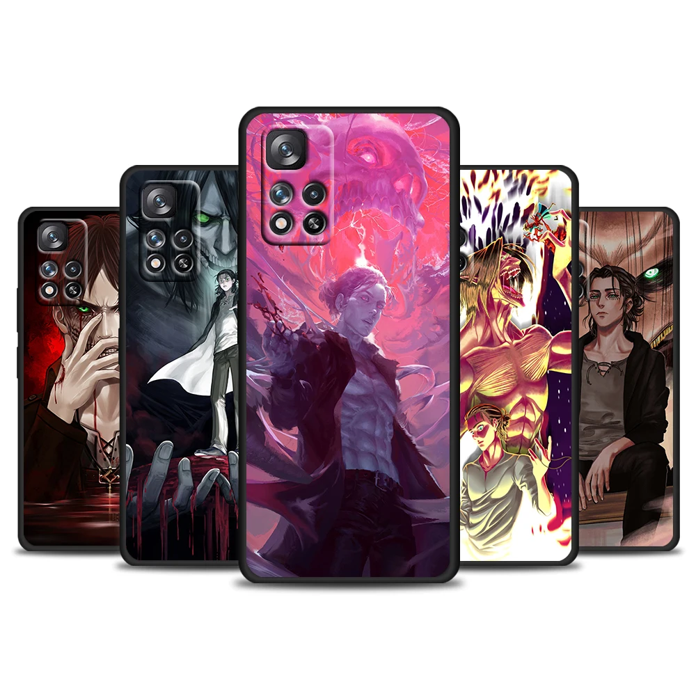 Anime Attack on Titan For Redmi 10 9 9C 9A 8 8A 7 7A 6 6A 5 5A 4X 4G 5G Prime Pro Plus K20 GO Soft Black Phone Case
Anime Attack on Titan For Redmi 10 9 9C 9A 8 8A 7 7A 6 6A 5 5A 4X 4G 5G Prime Pro Plus K20 GO Soft Black Phone Case