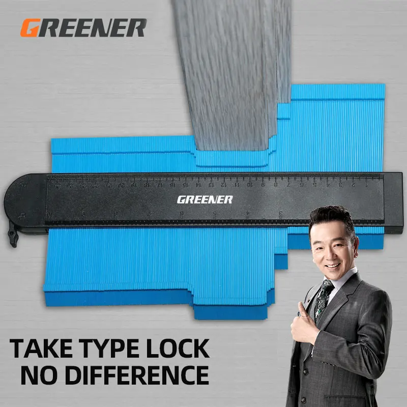 Greener Contours Gauge Arc Ruler Plastic Gauge Contour Profile Scale Template Curvature Scale Tiling Laminate Woodworking
Greener Contours Gauge Arc Ruler Plastic Gauge Contour Profile Scale Template Curvature Scale Tiling Laminate Woodworking