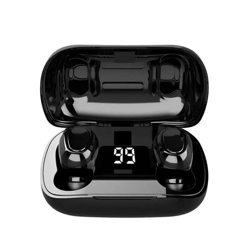 L21 Pro TWS Headphone Wireless Stereo Headset LED Digital Display Sport Earbuds For Oppo Huawei Iphone Xiaomi Bluetooth Earphone
L21 Pro TWS Headphone Wireless Stereo Headset LED Digital Display Sport Earbuds For Oppo Huawei Iphone Xiaomi Bluetooth Earphone