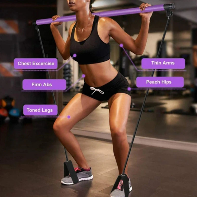 Yoga Exercise Stick Toning Bar Fitness Rope Puller Pull Rods Home Yoga Gym Body Abdominal Resistance Bands For Pilates
Yoga Exercise Stick Toning Bar Fitness Rope Puller Pull Rods Home Yoga Gym Body Abdominal Resistance Bands For Pilates