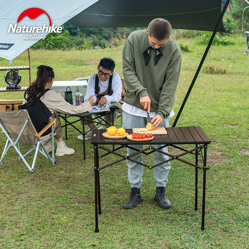 Naturehike Outdoor Folding Table Aluminum Alloy Portable Adjustable 50/70cm Height Camping Folding Picnic Table Bearing 25kg
Naturehike Outdoor Folding Table Aluminum Alloy Portable Adjustable 50/70cm Height Camping Folding Picnic Table Bearing 25kg
