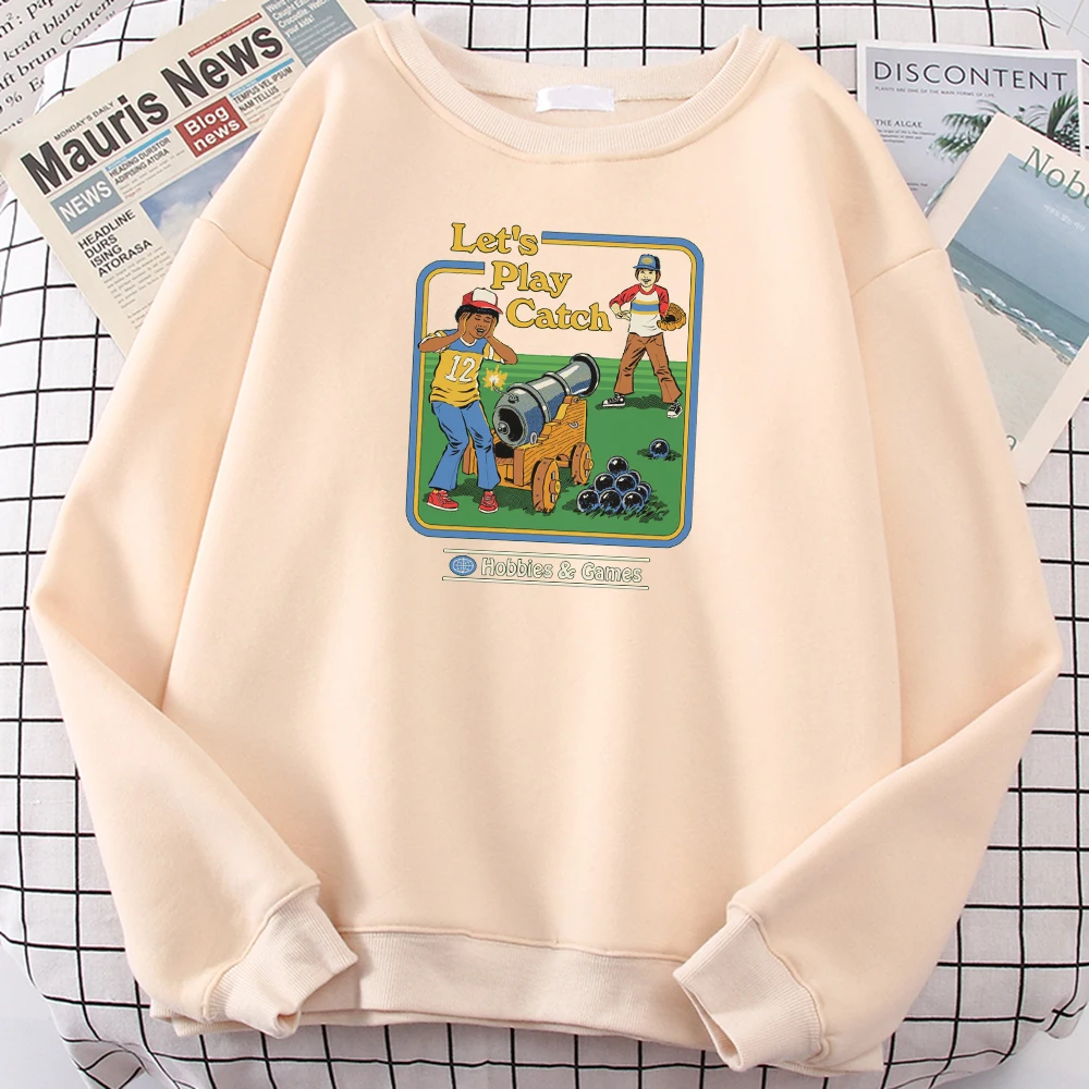 Лидер продаж, мужская толстовка с забавным принтом в виде комиксов Let'S Play Catch Boom, теплая брендовая одежда, Мягкая Повседневная Толстовка, муж...
Лидер продаж, мужская толстовка с забавным принтом в виде комиксов Let'S Play Catch Boom, теплая брендовая одежда, Мягкая Повседневная Толстовка, муж...