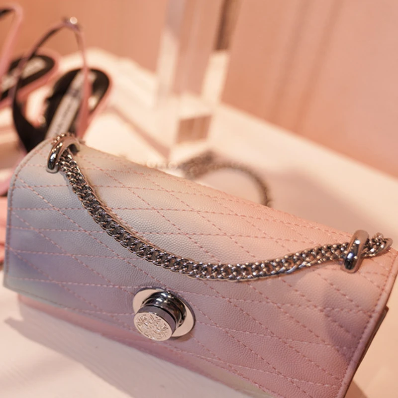 2021 ABQP New Women's Rainbow Bag Litchi Pattern Rhomboid Chain Bag Genuine Leather Single Shoulder Cross-Slung Messenger Bags
2021 ABQP New Women's Rainbow Bag Litchi Pattern Rhomboid Chain Bag Genuine Leather Single Shoulder Cross-Slung Messenger Bags
