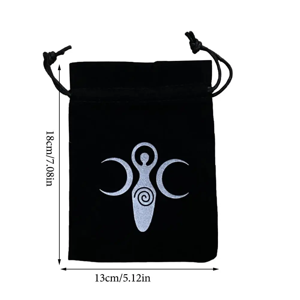 13x18cm Tarot Cards Storage Bag Soft Lightweight Small Items Storage Bags Deck Table Board Games Playing Card Game Organizer Bag
13x18cm Tarot Cards Storage Bag Soft Lightweight Small Items Storage Bags Deck Table Board Games Playing Card Game Organizer Bag
