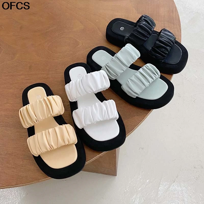 High Quality Women Slipper Summer Elegant Outdoor Folds Slides Sandals Ladies High Heels Slip On Slipper Women Sandals Shoes
High Quality Women Slipper Summer Elegant Outdoor Folds Slides Sandals Ladies High Heels Slip On Slipper Women Sandals Shoes