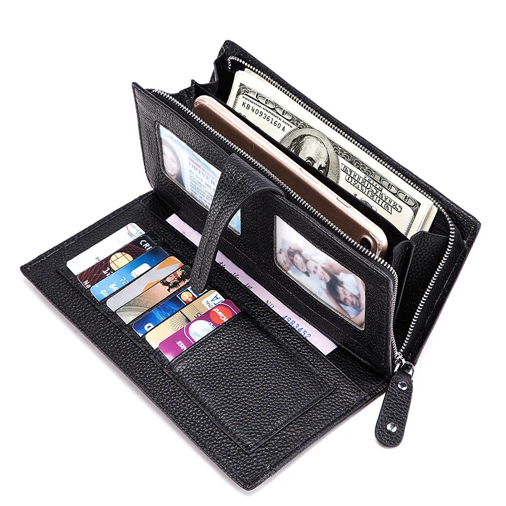 New 2020 Ladies Wallet Multi-function Fashion Simple Zipper Long Multi-card Slot Large-capacity Coin Purse Bag
New 2020 Ladies Wallet Multi-function Fashion Simple Zipper Long Multi-card Slot Large-capacity Coin Purse Bag