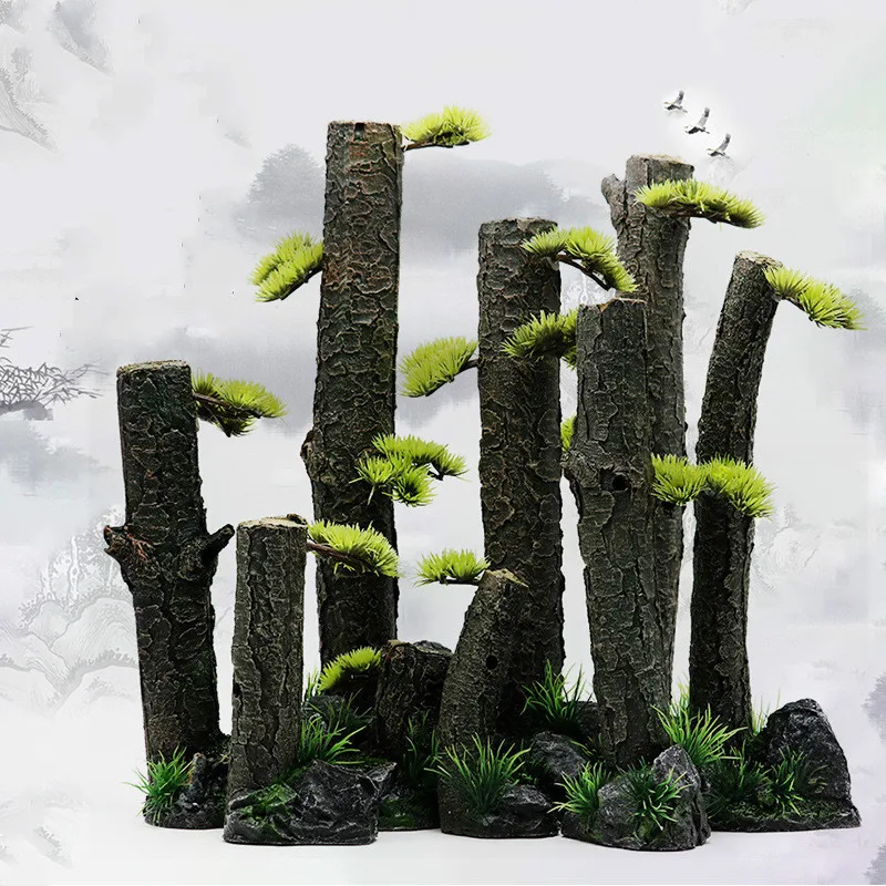 Aquarium Decoration Artificial Simulation Trunk Large Tree Stump Fish Tank Landscaping Aquascape Ornament Decor Accessories
Aquarium Decoration Artificial Simulation Trunk Large Tree Stump Fish Tank Landscaping Aquascape Ornament Decor Accessories