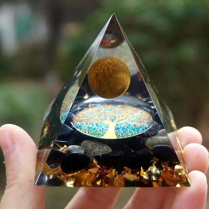 3D Handmade Amethyst Crystal Sphere Pyramid 60mm with Obsidian Stone Reiki Chakra Energy Collection Home Decor
3D Handmade Amethyst Crystal Sphere Pyramid 60mm with Obsidian Stone Reiki Chakra Energy Collection Home Decor