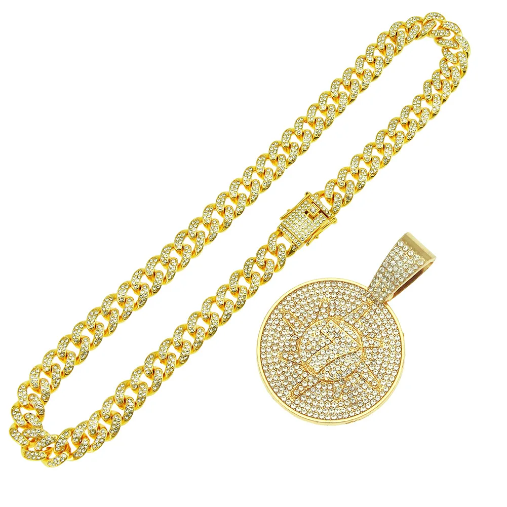 Men's Pendant Necklace chains Gold Plated Diamond Accessories Women's Necklace fashion Cuban Chain 2021 Luxury Jewelry gift
Men's Pendant Necklace chains Gold Plated Diamond Accessories Women's Necklace fashion Cuban Chain 2021 Luxury Jewelry gift