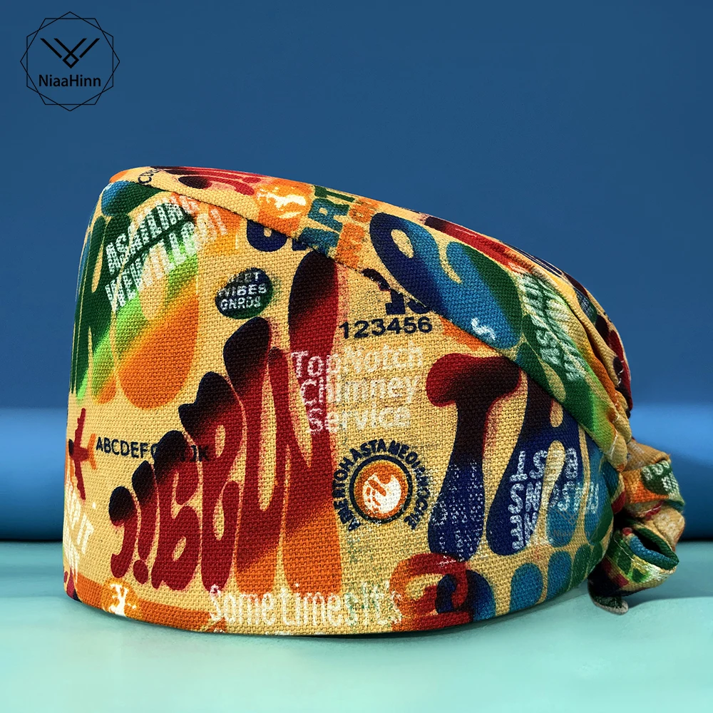 Scrub Breathable cap elastic Fashion work cap printed casual nurse uniform unisex accessories outdoor worker outdoor work cap
Scrub Breathable cap elastic Fashion work cap printed casual nurse uniform unisex accessories outdoor worker outdoor work cap