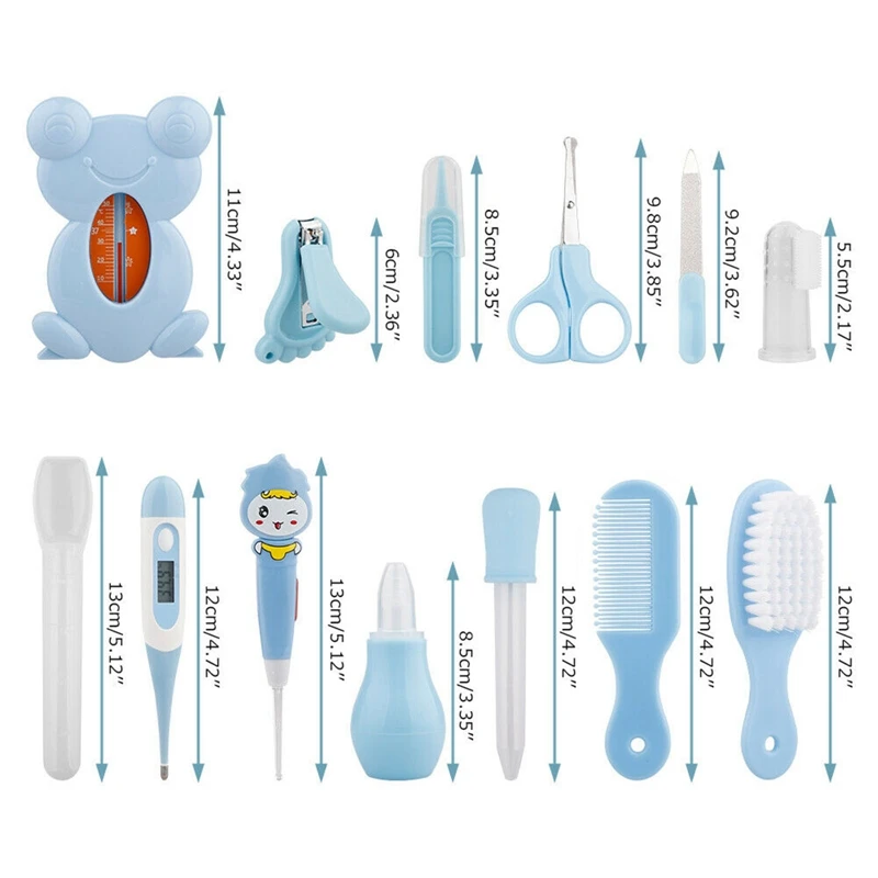 13Pcs Baby Kids Health Care Set Mother Bag Newborn Nasal Aspirator Medicine Feeder Manicure Scissors Set with Portable Package
13Pcs Baby Kids Health Care Set Mother Bag Newborn Nasal Aspirator Medicine Feeder Manicure Scissors Set with Portable Package