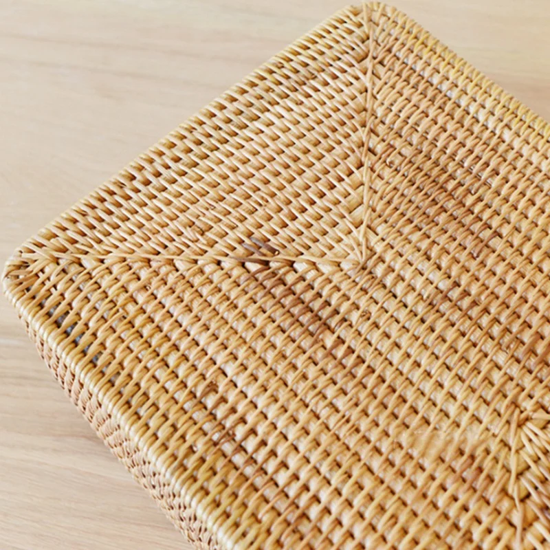 Vietnamese Autumn Rattan Weave Storage Basket Sundries Book Storage Basket Storage Box
Vietnamese Autumn Rattan Weave Storage Basket Sundries Book Storage Basket Storage Box