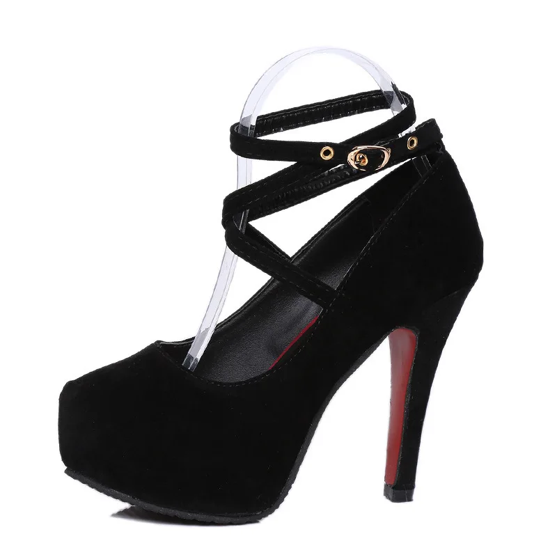2021 Spring and Autumn European and American Style Round Head Fine Heel Super High Heel Buckle Plus Size 41-42 Fashion Shoes
2021 Spring and Autumn European and American Style Round Head Fine Heel Super High Heel Buckle Plus Size 41-42 Fashion Shoes