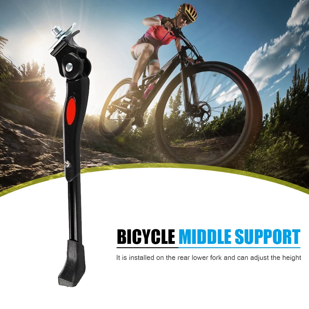 Adjustable MTB Mountain Road Bike Side Parking Support Stand Bicycle Aluminum Alloy Kickstand Cycling Riding Equipment Black
Adjustable MTB Mountain Road Bike Side Parking Support Stand Bicycle Aluminum Alloy Kickstand Cycling Riding Equipment Black