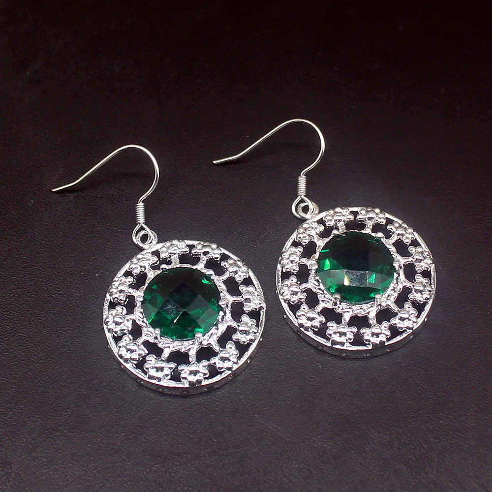 Hermosa Glowing Unique Green Topaz Genuine 925 Silver Dangle Drop Hook Earrings Jewelry Gifts for Women Girls 20214186
Hermosa Glowing Unique Green Topaz Genuine 925 Silver Dangle Drop Hook Earrings Jewelry Gifts for Women Girls 20214186