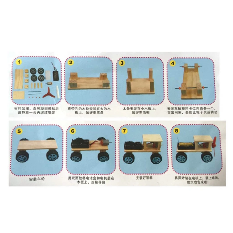 Wooden Electric Car Plane Model DIY Handmade Kids Assembling Toy Science Kit Children Educational Gift 
Wooden Electric Car Plane Model DIY Handmade Kids Assembling Toy Science Kit Children Educational Gift