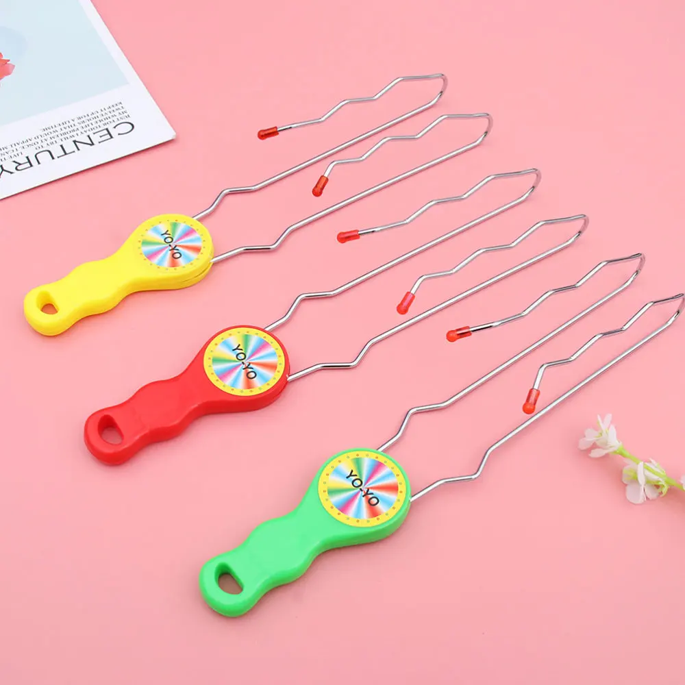 3pcs Yoyos with Tracks Luminous Flash Yo-Yo Outdoor Home Playing Yoyo Balls for Kids (Random Colors)
3pcs Yoyos with Tracks Luminous Flash Yo-Yo Outdoor Home Playing Yoyo Balls for Kids (Random Colors)