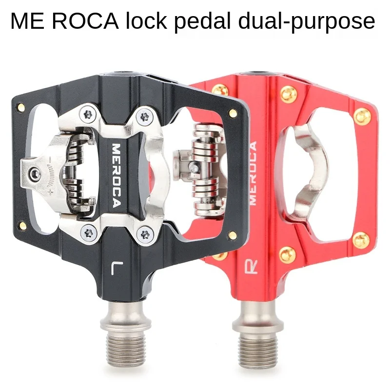 MEROCA combination lock step turn flat tread self-locking pedal mountain bike trip DU + perlin CNC pedal locks
MEROCA combination lock step turn flat tread self-locking pedal mountain bike trip DU + perlin CNC pedal locks