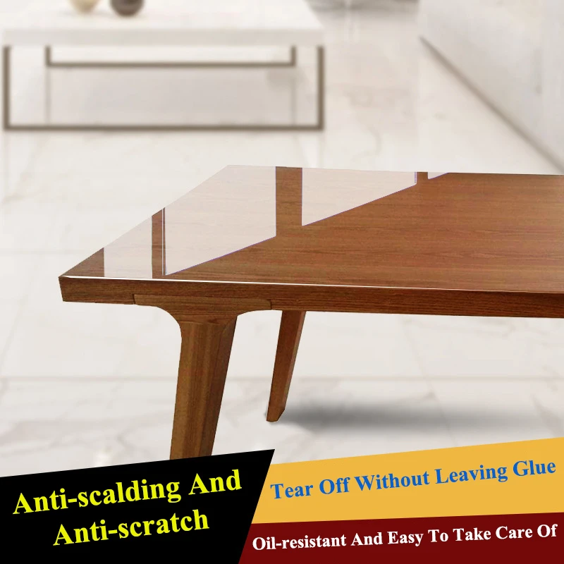 PVC Furniture Transparent Protective Film Antifouling And High Temperature Resistant Kitchen Countertops Cabinet Desktop Sticker
PVC Furniture Transparent Protective Film Antifouling And High Temperature Resistant Kitchen Countertops Cabinet Desktop Sticker
