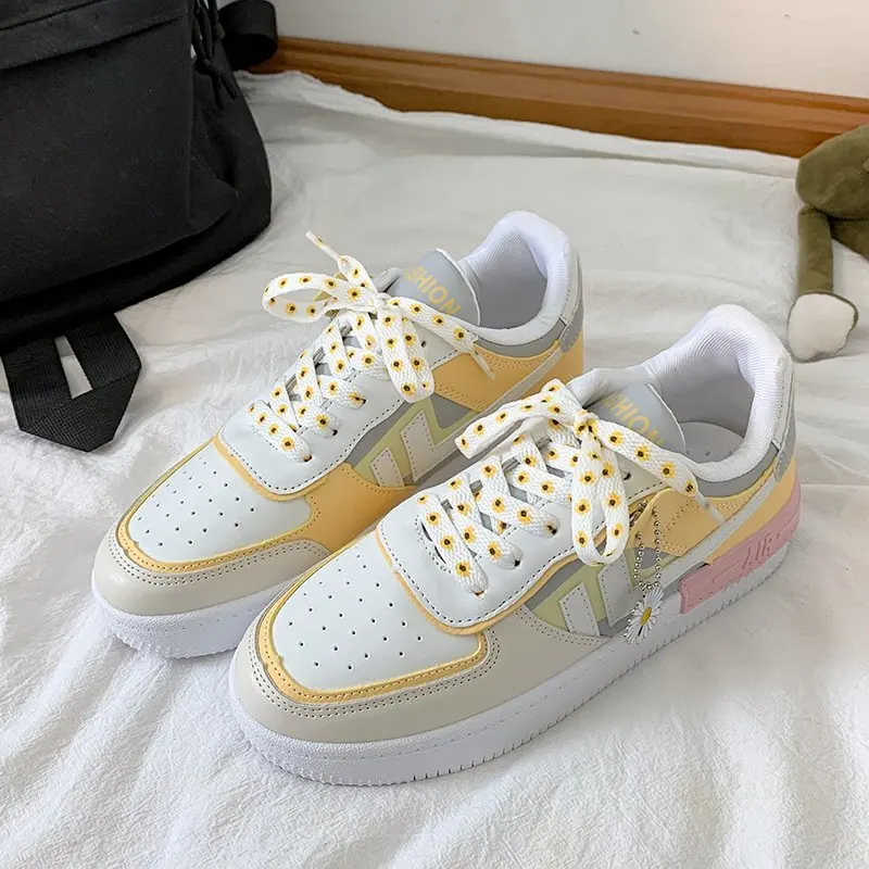 2021 New Little Daisy Sports Waterproof Shoes White Fashion Shoes Woman Skateboard Shoes Sneakers Chaussure Femme Zapatos Mujer
2021 New Little Daisy Sports Waterproof Shoes White Fashion Shoes Woman Skateboard Shoes Sneakers Chaussure Femme Zapatos Mujer