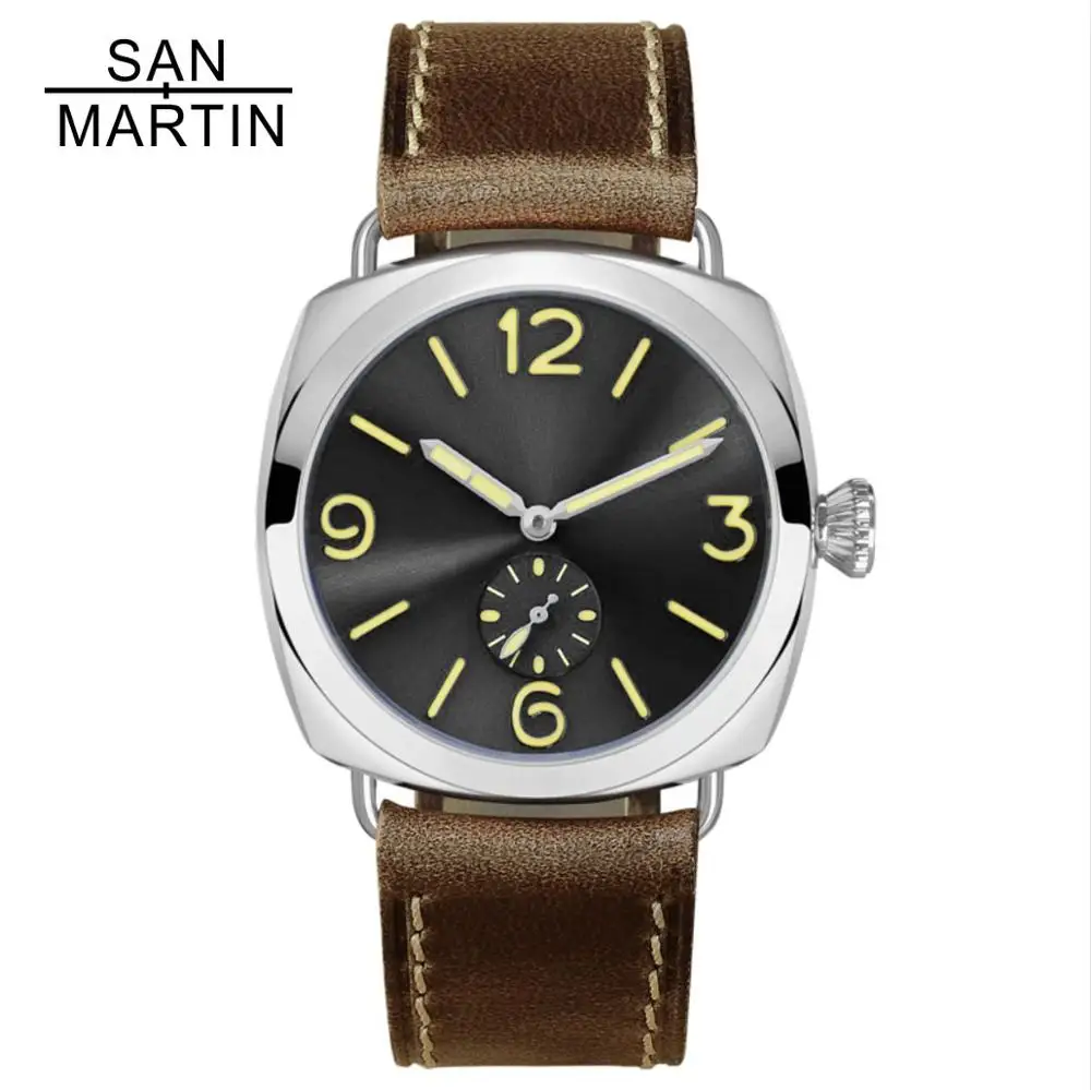 San Martin Bronze Quartz Casual Men Watches Holvin Leather Strap Sapphire Crystal 20ATM Stainless Steel Men Wristwatch for Male
San Martin Bronze Quartz Casual Men Watches Holvin Leather Strap Sapphire Crystal 20ATM Stainless Steel Men Wristwatch for Male