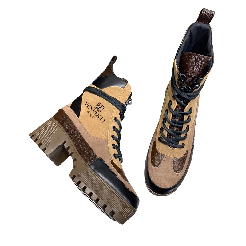 Italy vvl Martin boots British Style Lace Up Boots 2021 New Leather Boots special counter Sand boots with thick soles and high
Italy vvl Martin boots British Style Lace Up Boots 2021 New Leather Boots special counter Sand boots with thick soles and high