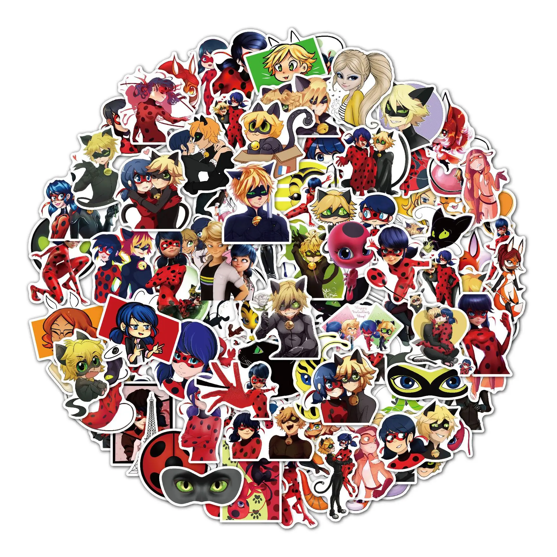 10/30/50/100PCS Anime Cartoon Miraculous Girl Graffiti Sticker Luggage Skateboard Phone Deco DIY Waterproof Sticker Gift Kid Toy
10/30/50/100PCS Anime Cartoon Miraculous Girl Graffiti Sticker Luggage Skateboard Phone Deco DIY Waterproof Sticker Gift Kid Toy
