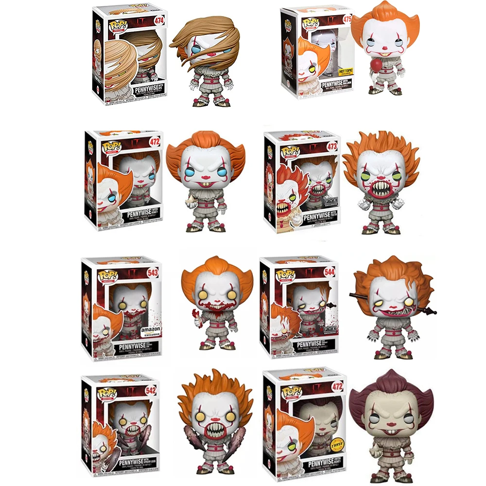 Funko POP IT Pennywise chase 474 #472 #473 # виниловые фигурки игрушки подарки|Игровые и
