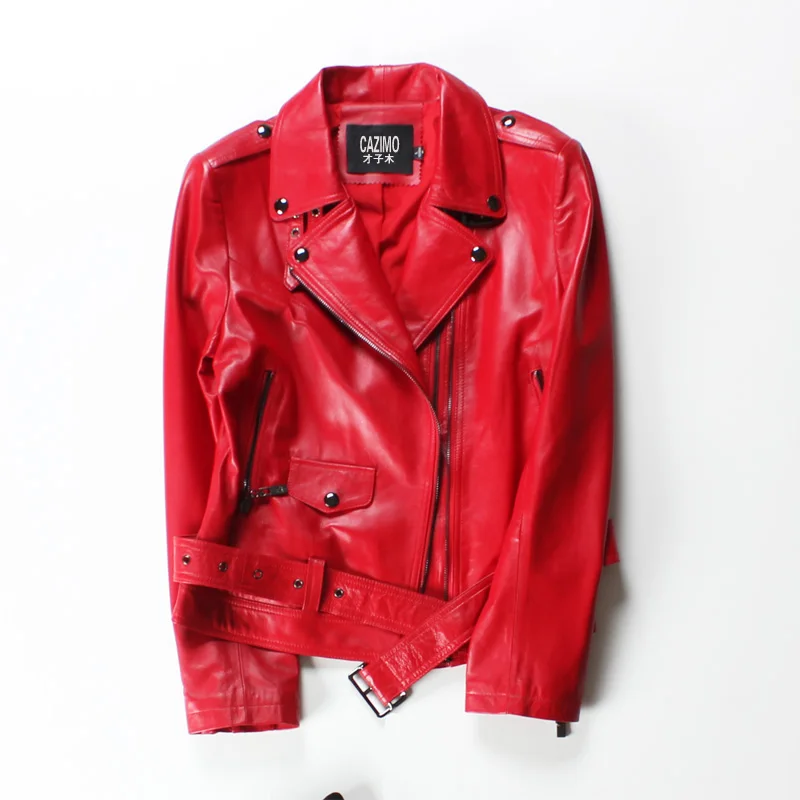 JCHB 2021 Korean Style Genuine Leather Jacket Women Spring Biker Jackets Real Sheepskin Coat Female Chaquetas Para Mujer Pph434
JCHB 2021 Korean Style Genuine Leather Jacket Women Spring Biker Jackets Real Sheepskin Coat Female Chaquetas Para Mujer Pph434